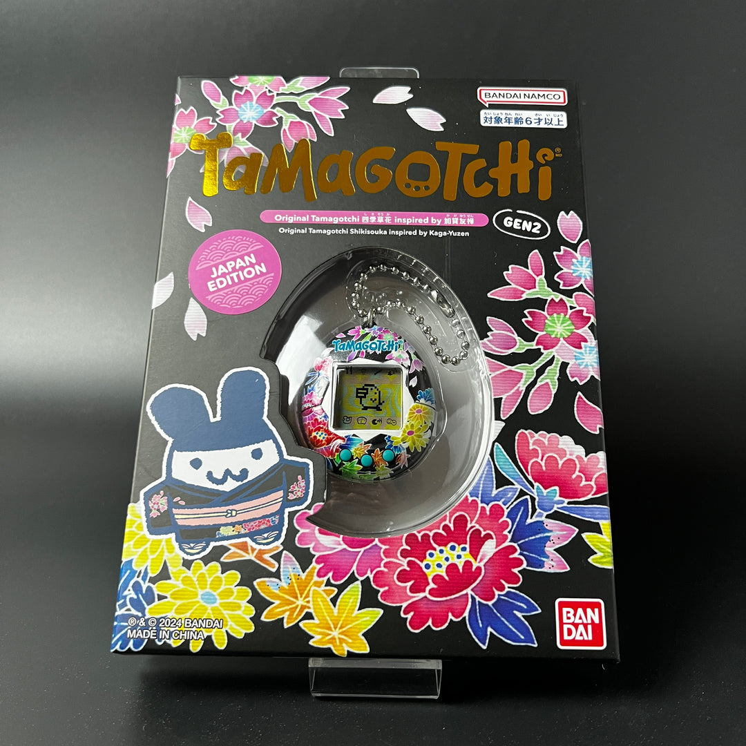 Original Tamagotchi Shiki Inspired by Kaga Yuzen BANDAI Japan 2024 Brand New