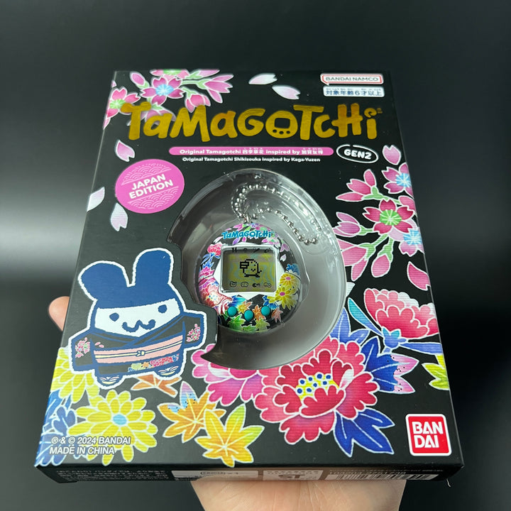 Original Tamagotchi Shiki Inspired by Kaga Yuzen BANDAI Japan 2024 Brand New