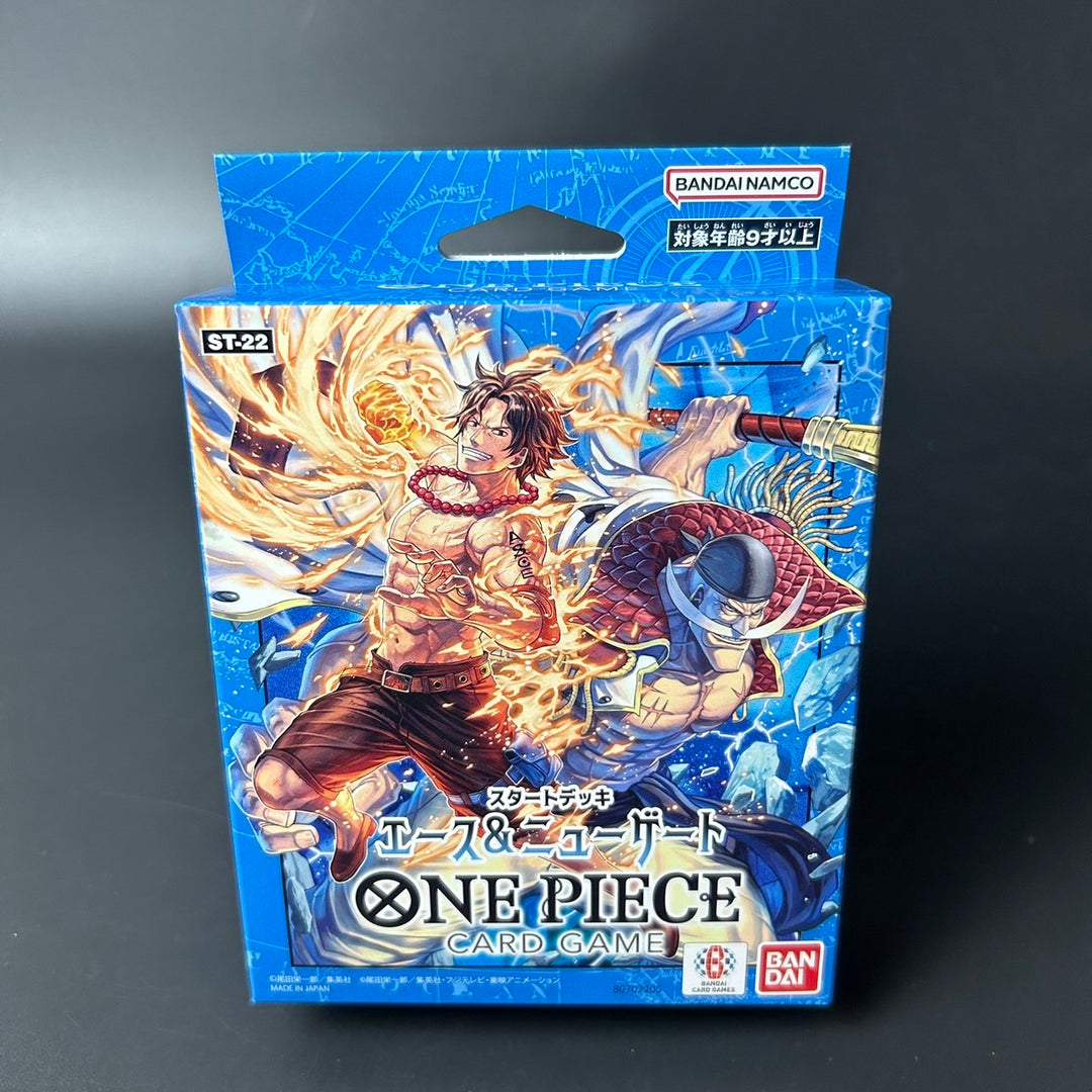 One Piece OCG Ace & New Gate Starter Deck ST-22 Japanese Edition Sealed New