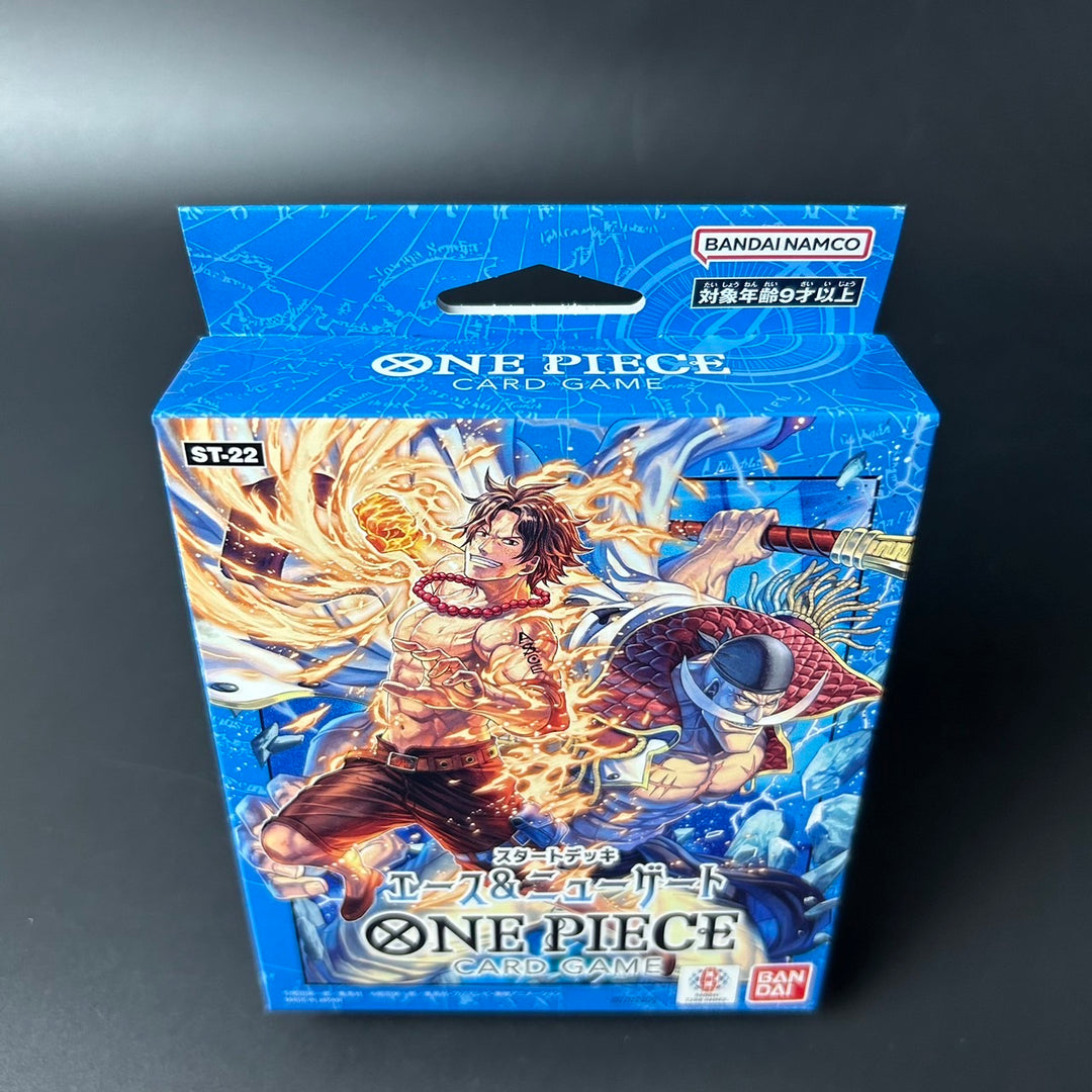 One Piece OCG Ace & New Gate Starter Deck ST-22 Japanese Edition Sealed New