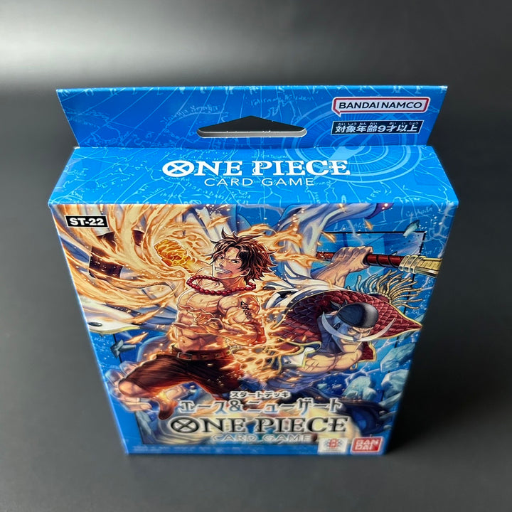 One Piece OCG Ace & New Gate Starter Deck ST-22 Japanese Edition Sealed New