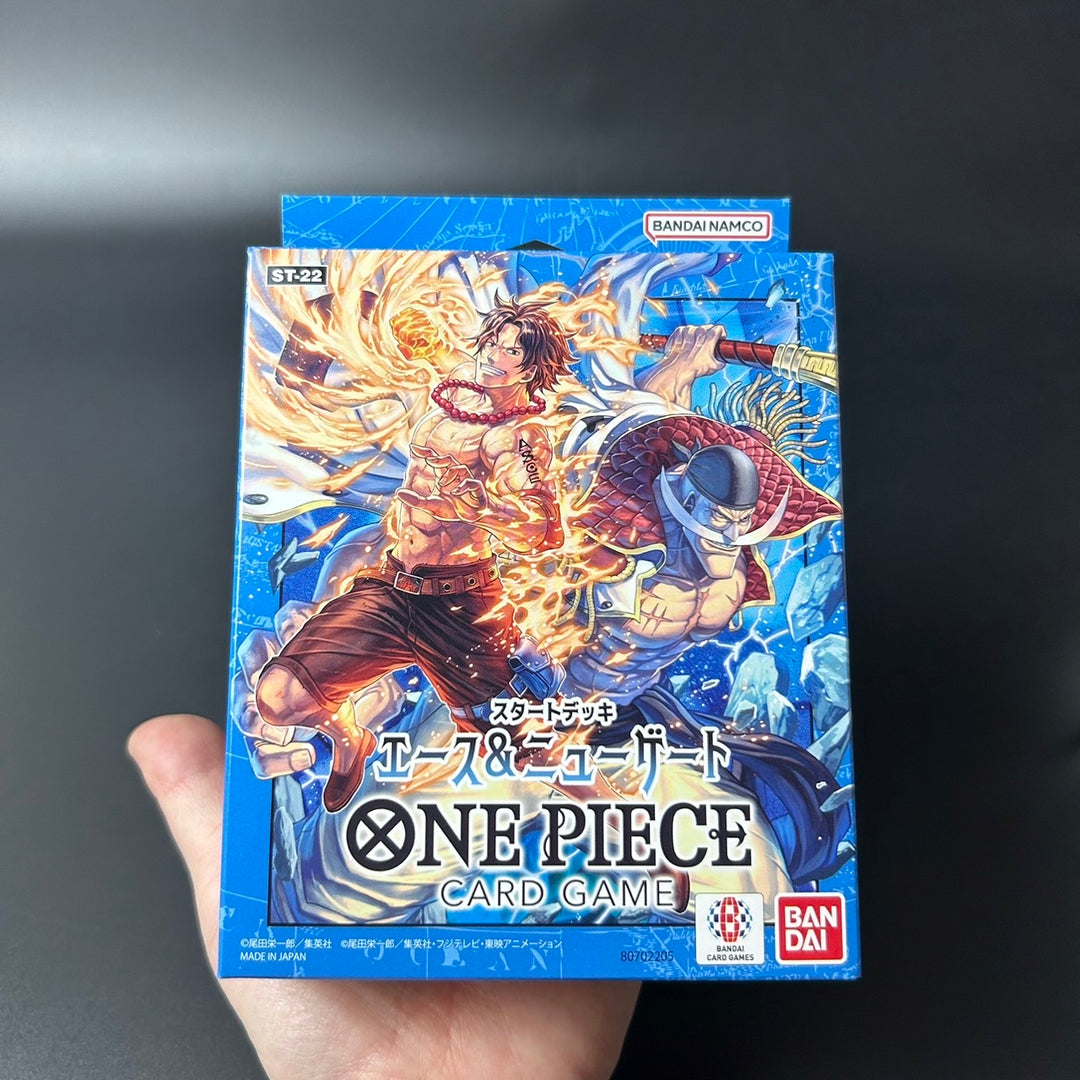 One Piece OCG Ace & New Gate Starter Deck ST-22 Japanese Edition Sealed New