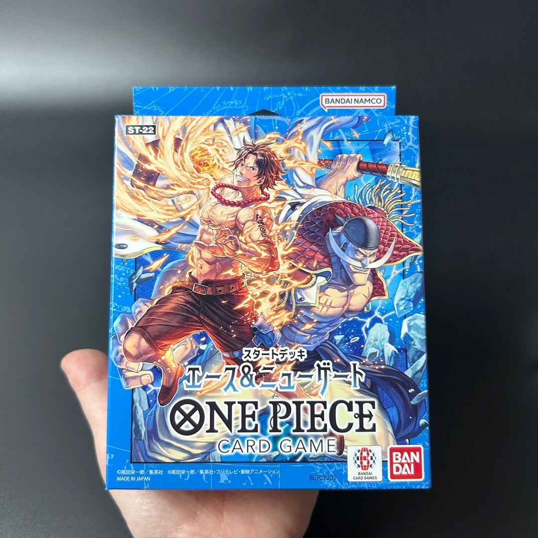 One Piece OCG Ace & New Gate Starter Deck ST-22 Japanese Edition Sealed New