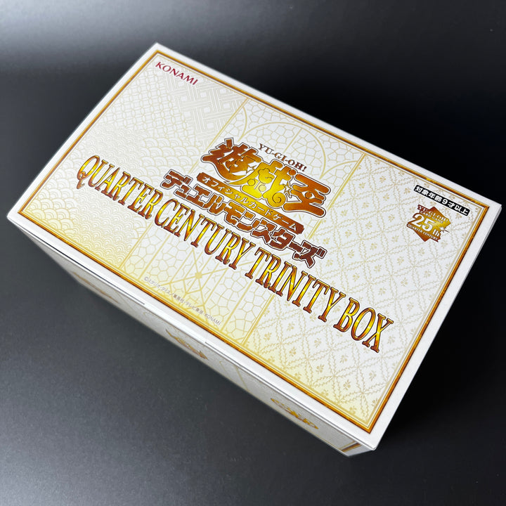 Yu-Gi-Oh! Duel Monsters QUARTER CENTURY TRINITY BOX Japan Sealed New
