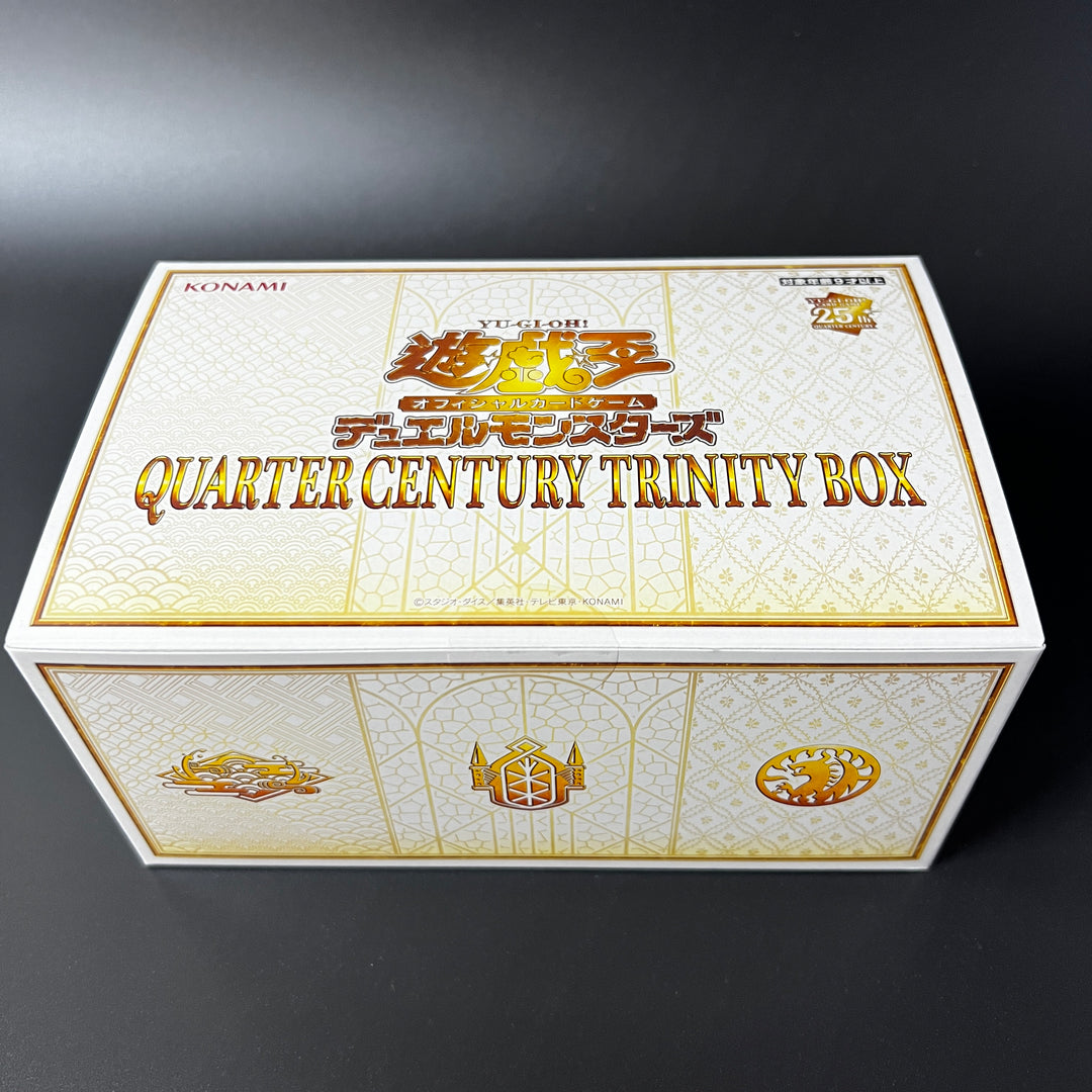 Yu-Gi-Oh! Duel Monsters QUARTER CENTURY TRINITY BOX Japan Sealed New