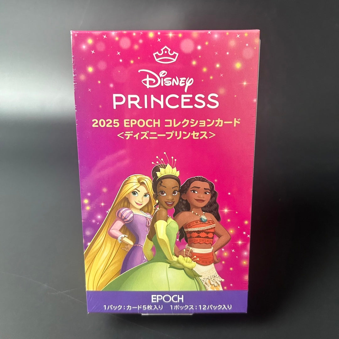 EPOCH 2025 COLLECTION CARDS DISNEY PRINCESS Japan 2025 BOX Sealed New