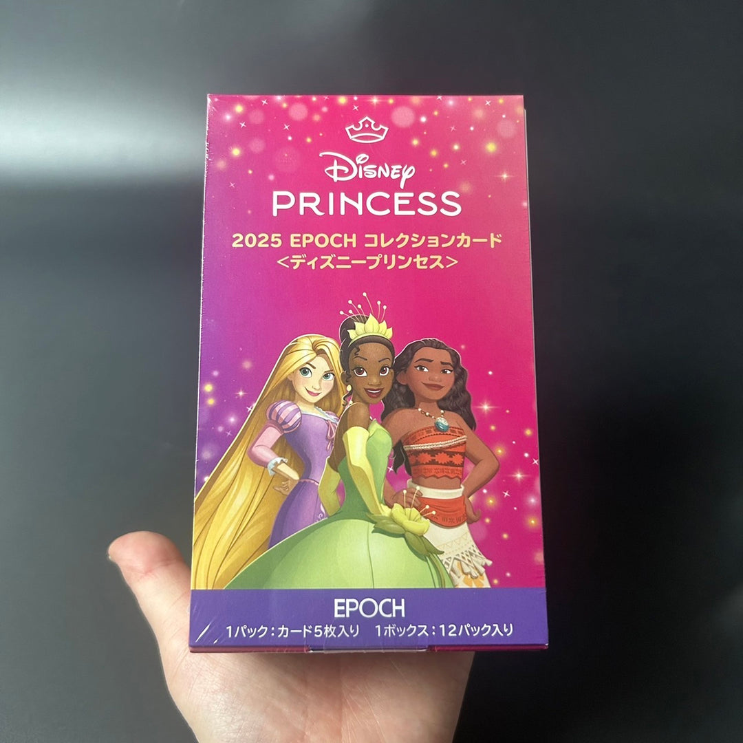 EPOCH 2025 COLLECTION CARDS DISNEY PRINCESS Japan 2025 BOX Sealed New