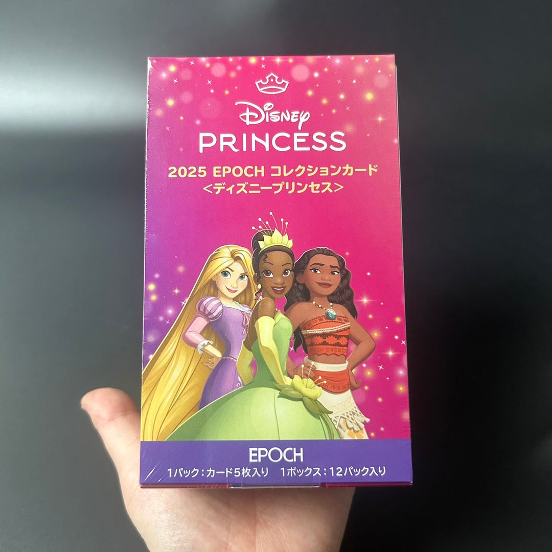 EPOCH 2025 COLLECTION CARDS DISNEY PRINCESS Japan 2025 BOX Sealed New