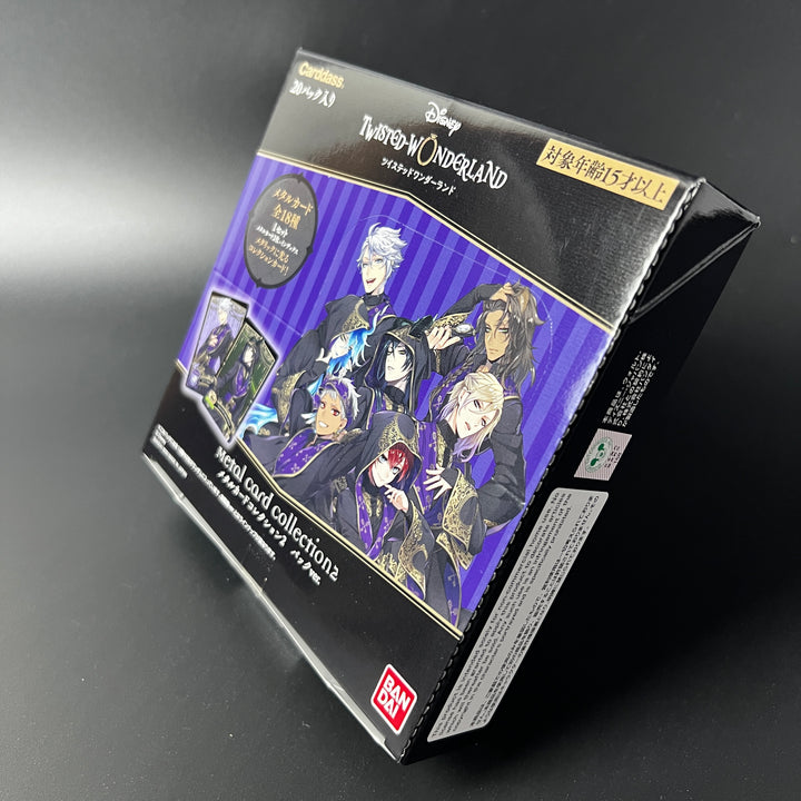 Disney Twisted Wonderland Metal Card Collection Vol. 2 Sealed New BOX Japan 2020