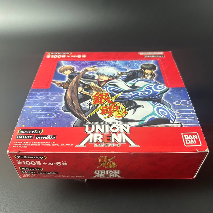 UNION ARENA Booster Pack Gintama UA11BT 16 Packs BOX Sealed 2023 BANDAI Japan