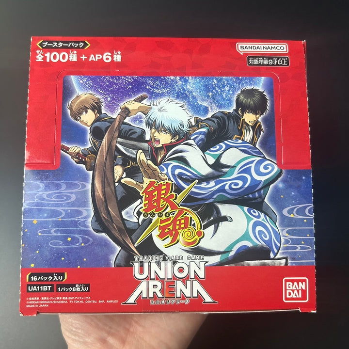 UNION ARENA Booster Pack Gintama UA11BT 16 Packs BOX Sealed 2023 BANDAI Japan