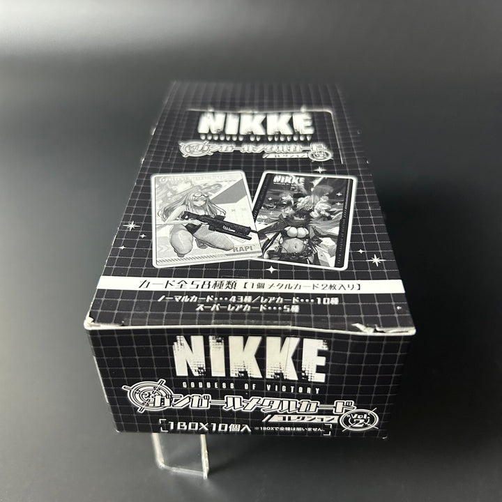 Goddess of Victory NIKKE Gun Girl Metal Card Collection Vol. 2 BOX Japan New