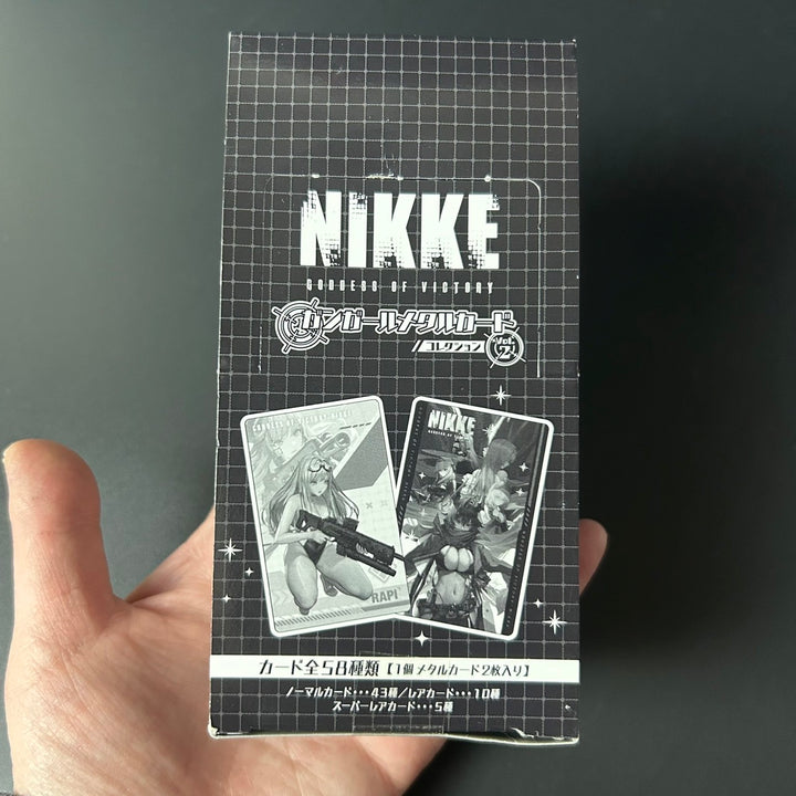 Goddess of Victory NIKKE Gun Girl Metal Card Collection Vol. 2 BOX Japan New