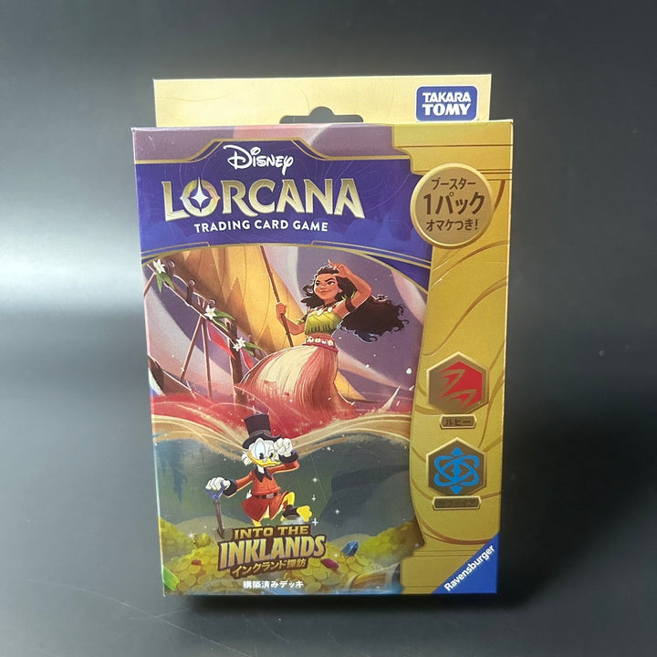 Disney Lorcana TCG Into The Inklands Structure Deck Ruby Sapphire Japanese NEW
