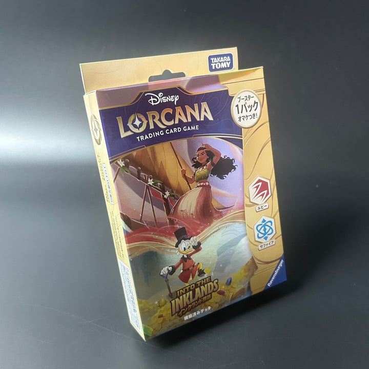 Disney Lorcana TCG Into The Inklands Structure Deck Ruby Sapphire Japanese NEW