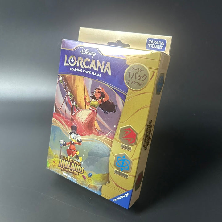Disney Lorcana TCG Into The Inklands Structure Deck Ruby Sapphire Japanese NEW