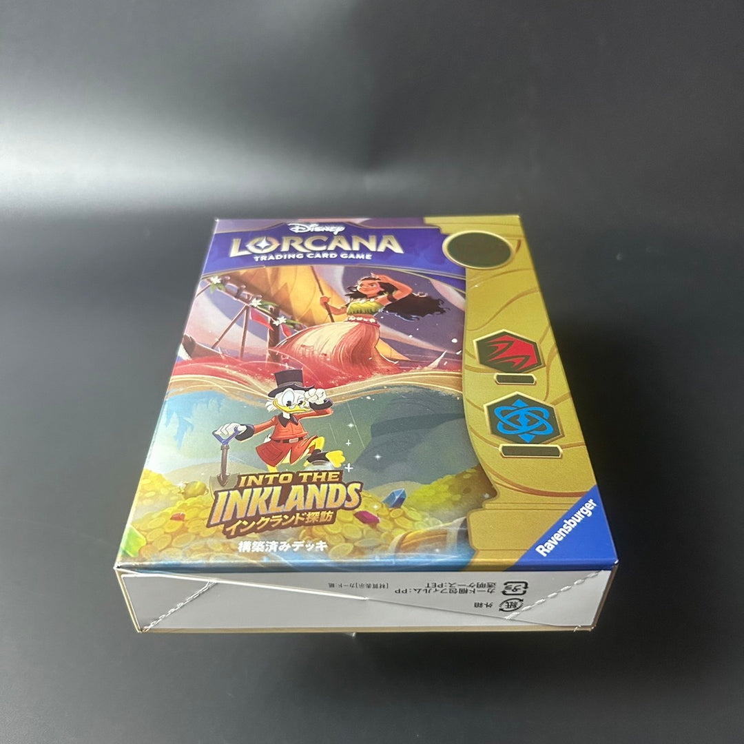 Disney Lorcana TCG Into The Inklands Structure Deck Ruby Sapphire Japanese NEW