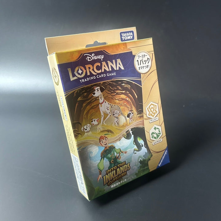 Disney Lorcana TCG Into The Inklands Structure Deck Amber Emerald Japanese NEW