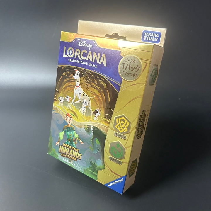 Disney Lorcana TCG Into The Inklands Structure Deck Amber Emerald Japanese NEW