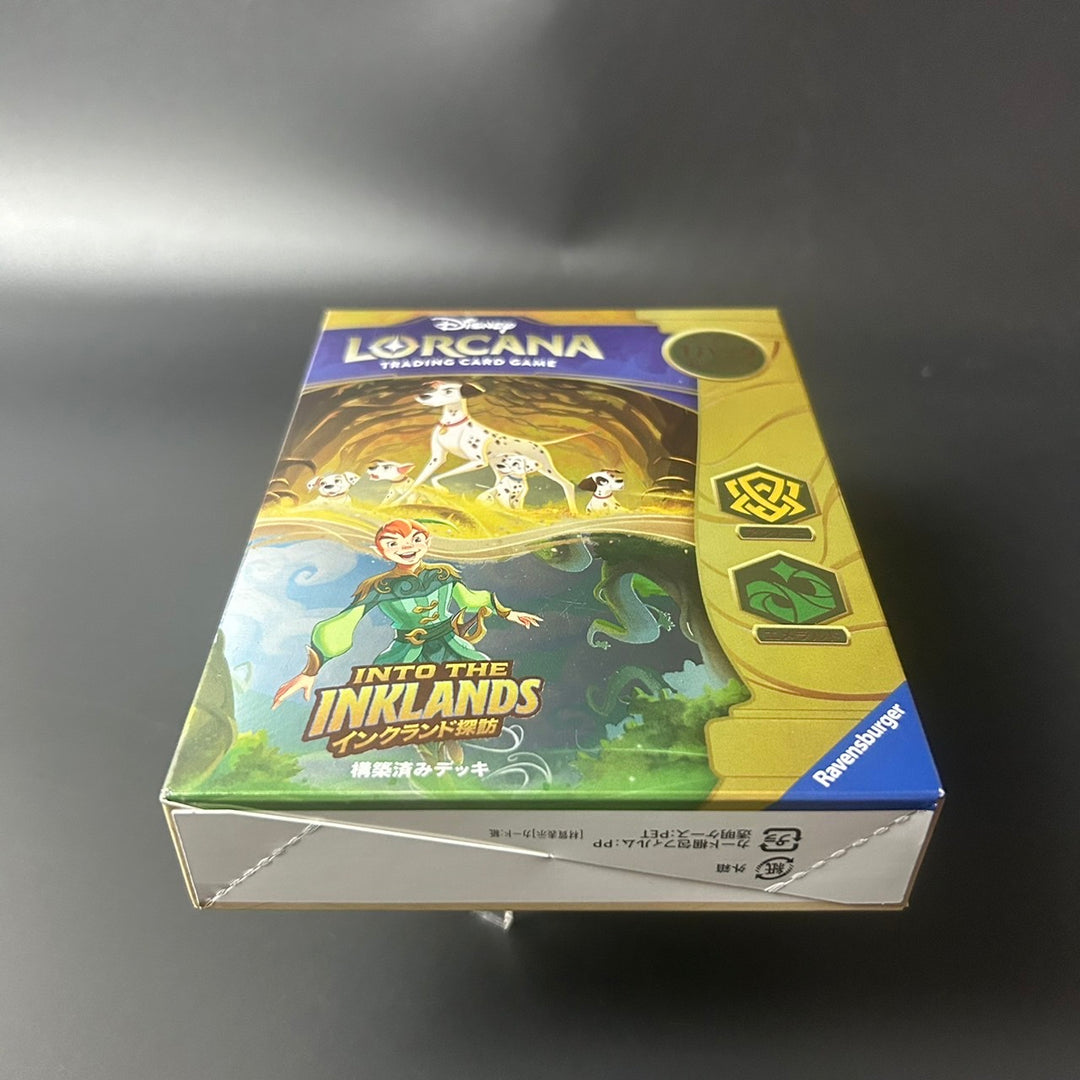 Disney Lorcana TCG Into The Inklands Structure Deck Amber Emerald Japanese NEW
