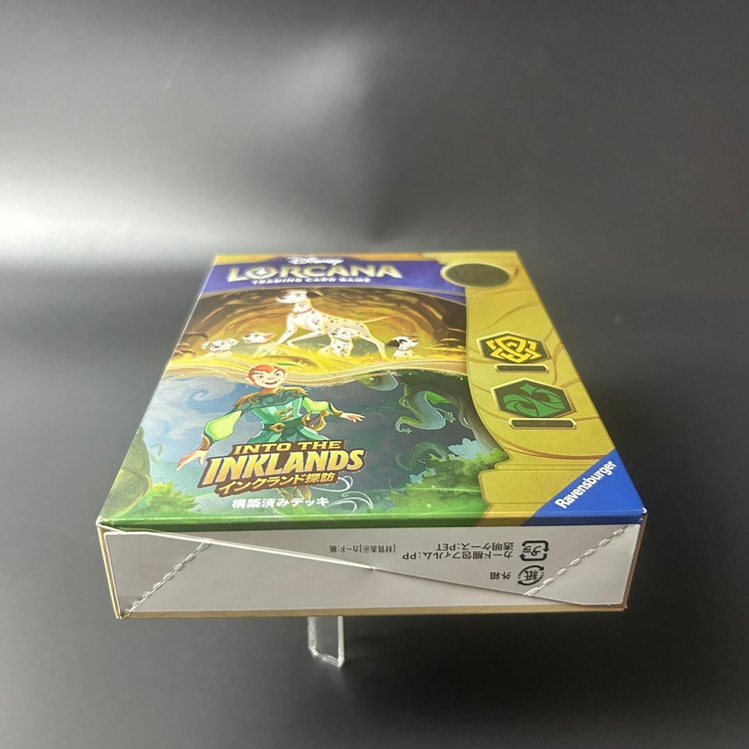Disney Lorcana TCG Into The Inklands Structure Deck Amber Emerald Japanese NEW