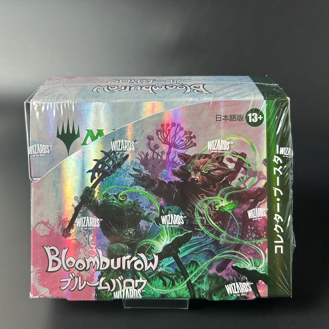 Magic: The Gathering MTG Bloomburrow Collector Booster D34261400 Japanese Sealed BOX FOIL Card Included