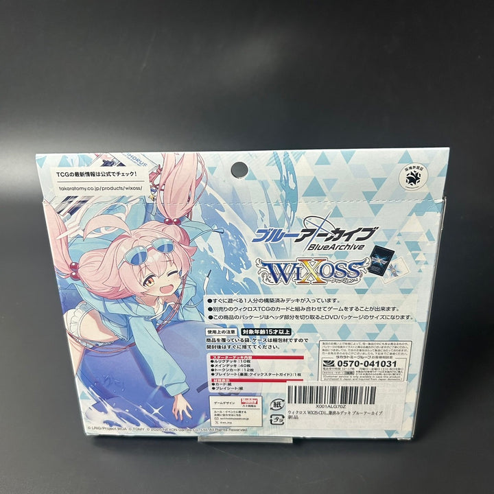 WIXOSS TCG Structure Deck Blue Archive WX25-CD1 Japanese Edition Sealed New