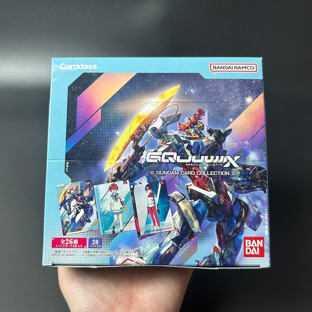 GUNDAM CARD COLLECTION Mobile Suit Gundam GQuuuuuuX BOX Japanese 2025 Sealed New