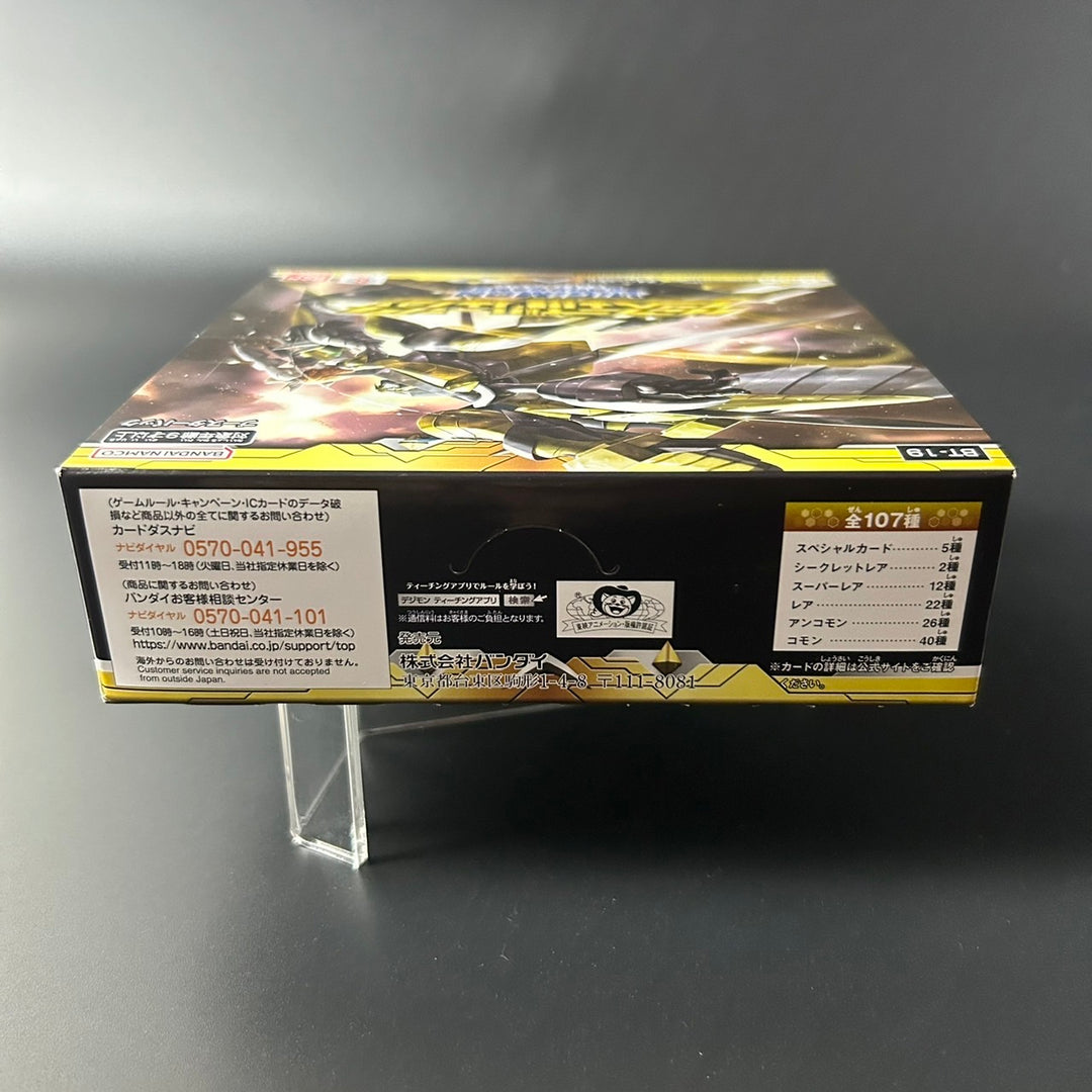 Digimon Card Game Cross Evolution BT-19 Booster BOX New Unopened Japan