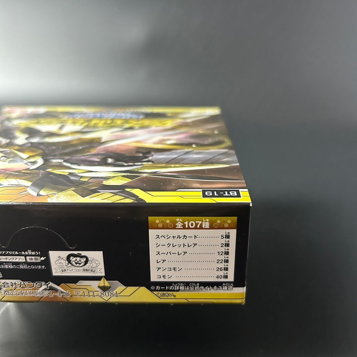 Digimon Card Game Cross Evolution BT-19 Booster BOX New Unopened Japan