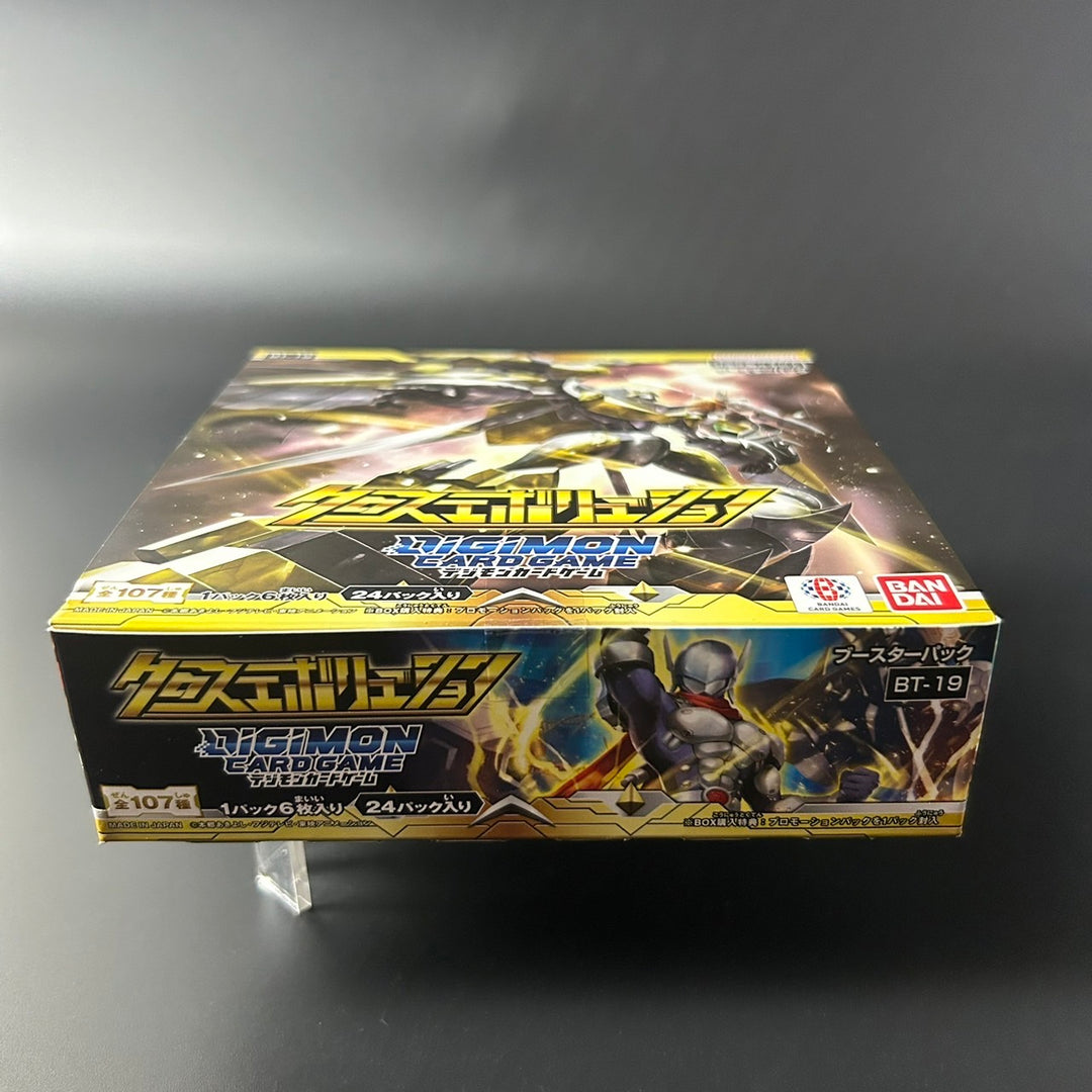 Digimon Card Game Cross Evolution BT-19 Booster BOX New Unopened Japan