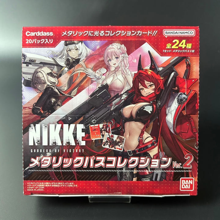 Carddass NIKKE Goddess of Victory Metallic Pass Collection Ver.2 BOX New 2024