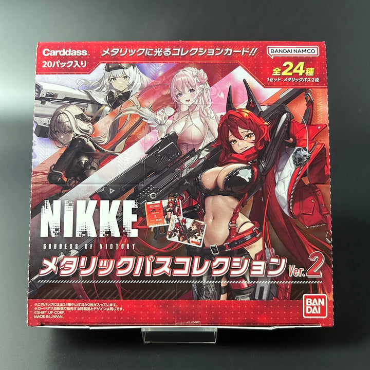 Carddass NIKKE Goddess of Victory Metallic Pass Collection Ver.2 BOX New 2024