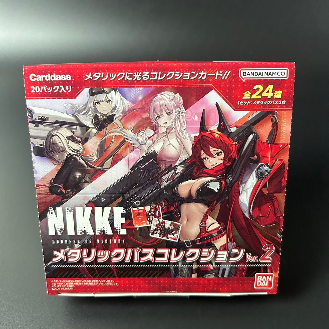 Carddass NIKKE Goddess of Victory Metallic Pass Collection Ver.2 BOX New 2024