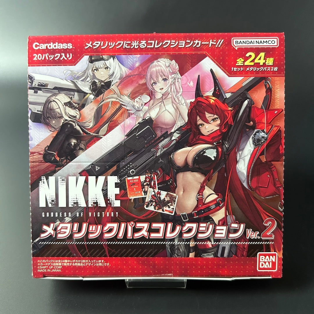 Carddass NIKKE Goddess of Victory Metallic Pass Collection Ver.2 BOX New 2024