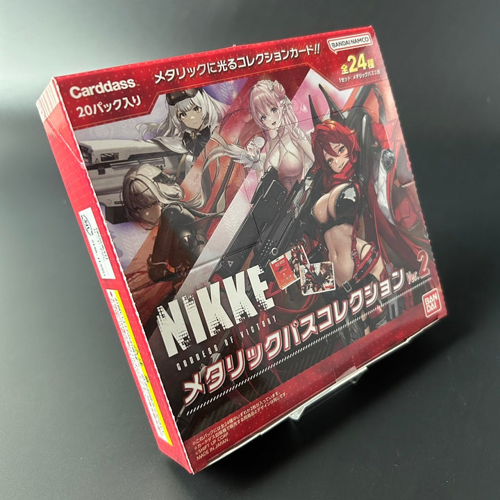 Carddass NIKKE Goddess of Victory Metallic Pass Collection Ver.2 BOX New 2024