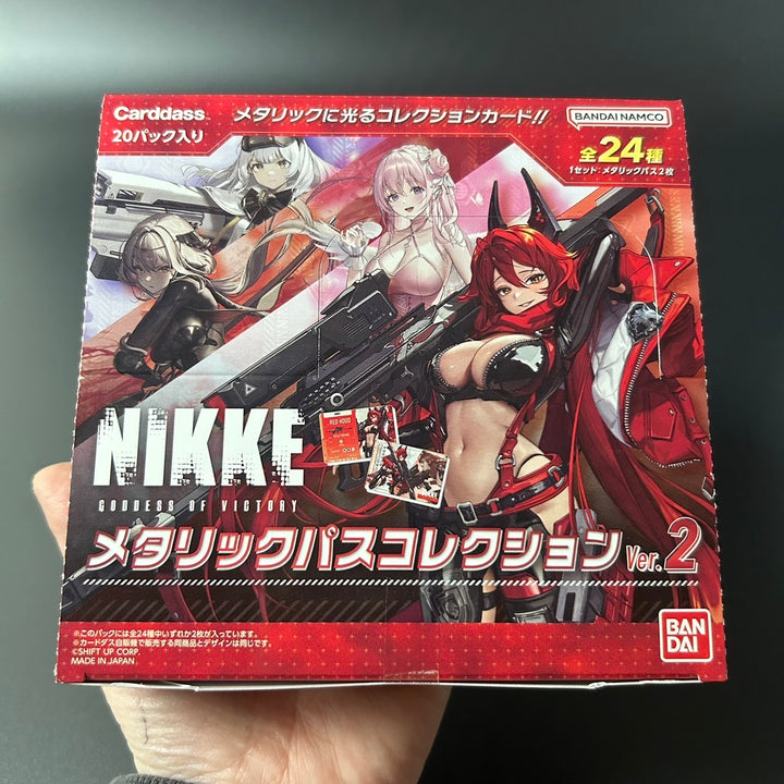 Carddass NIKKE Goddess of Victory Metallic Pass Collection Ver.2 BOX New 2024