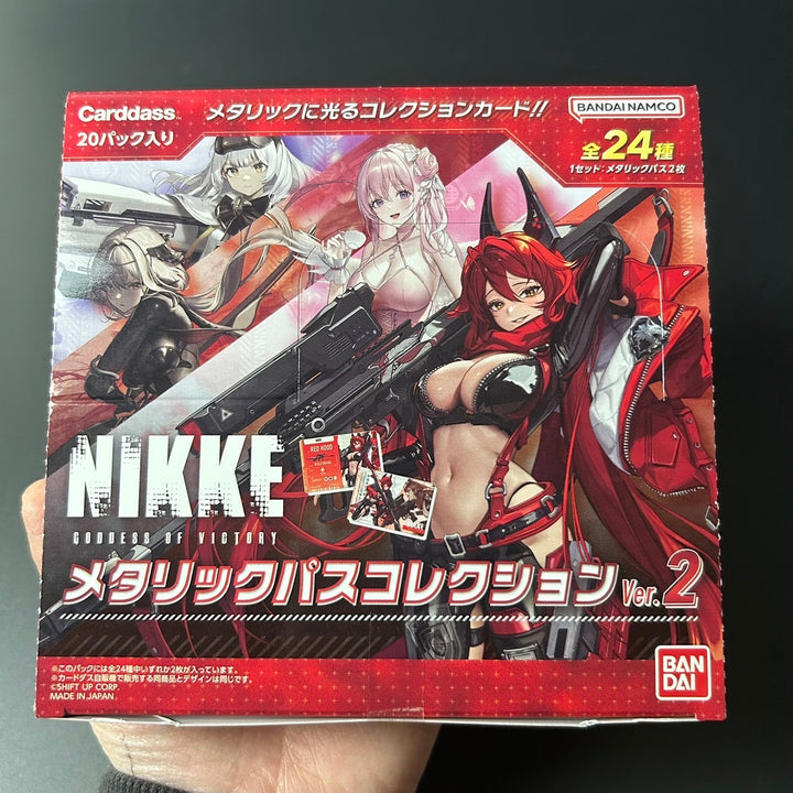 Carddass NIKKE Goddess of Victory Metallic Pass Collection Ver.2 BOX New 2024