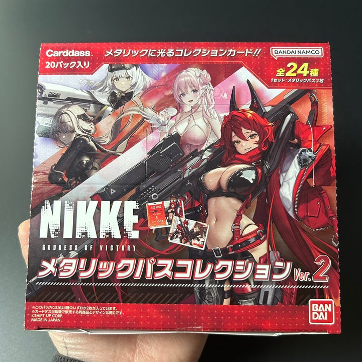 Carddass NIKKE Goddess of Victory Metallic Pass Collection Ver.2 BOX New 2024