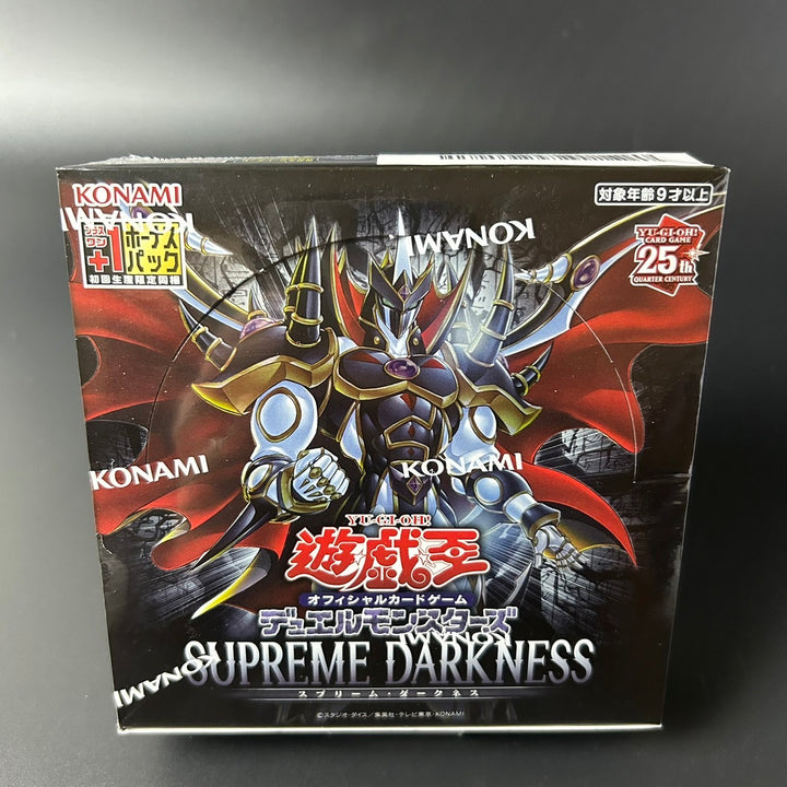 Yu-Gi-Oh! Duel Monsters Booster Box SUPREME DARKNESS ‎CG1983 Japan Sealed