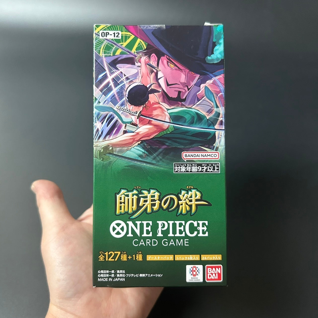 ONE PIECE Legacy Of The Master Booster OP-12 BOX Japanese Sealed New