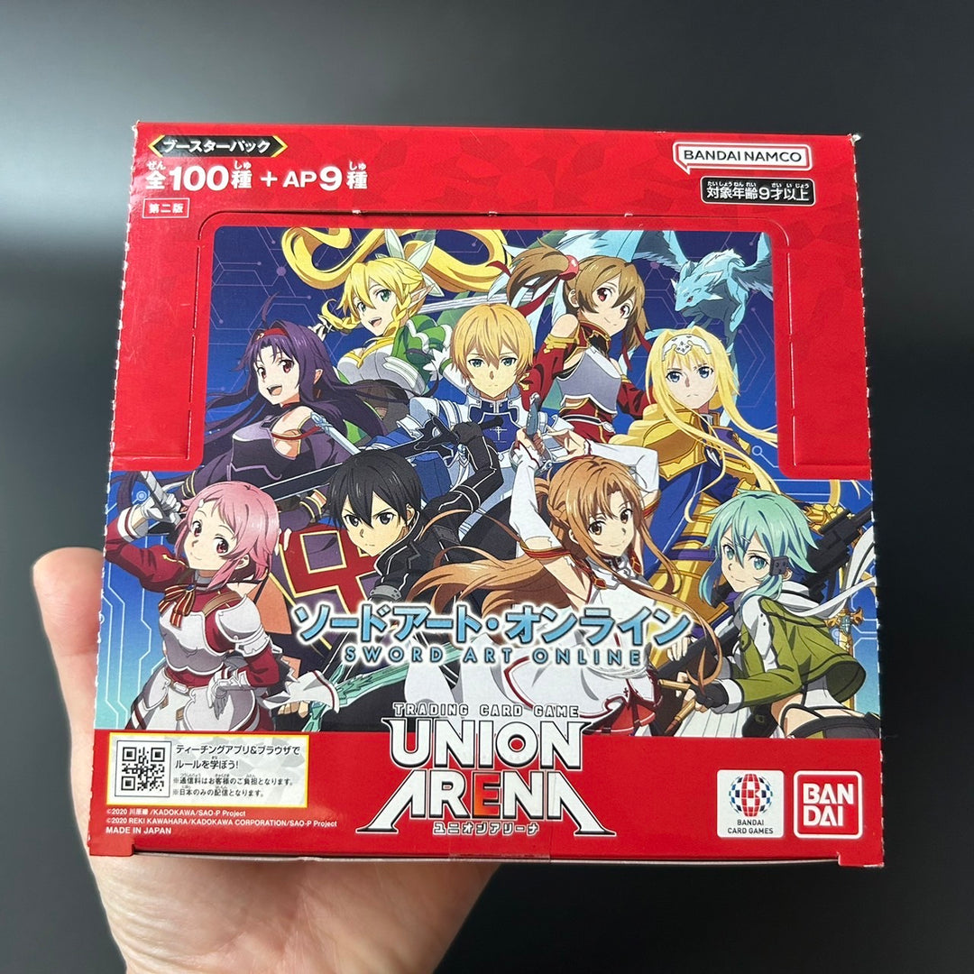 UNION ARENA Booster SWORD ART ONLINE UA15BT Sealed New BOX Japan
