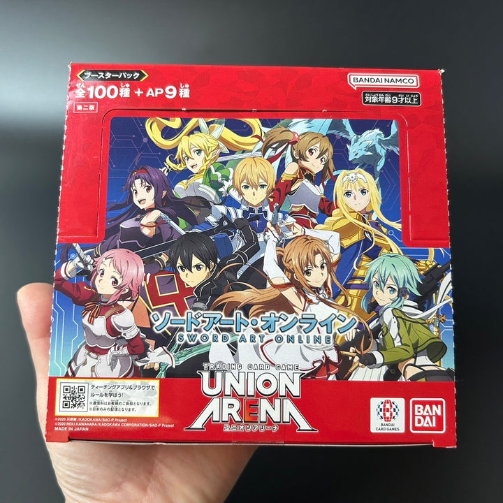 UNION ARENA Booster SWORD ART ONLINE UA15BT Sealed New BOX Japan