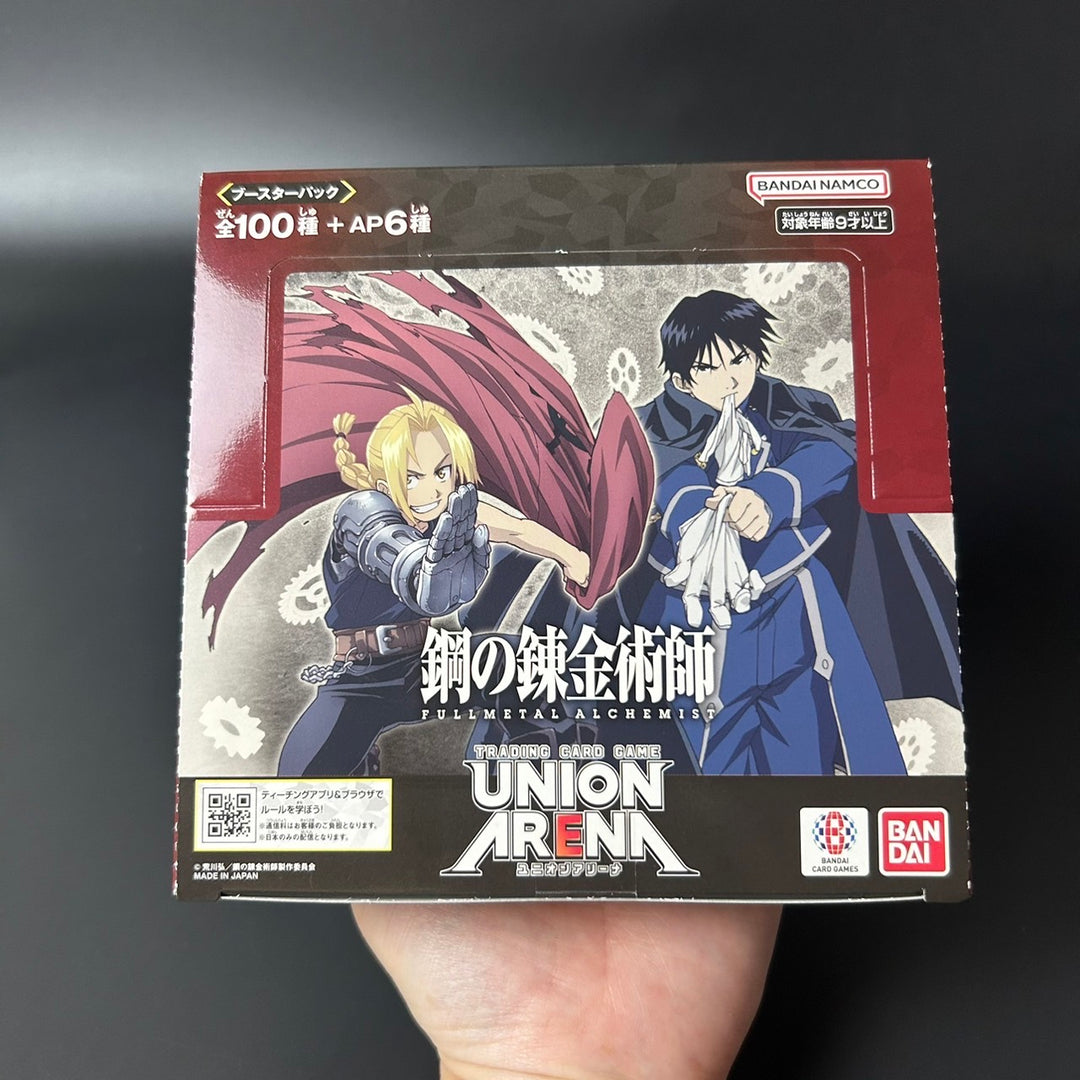 UNION ARENA FULLMETAL ALCHEMIST Booster Box UA37BT Japanese Edition Sealed New