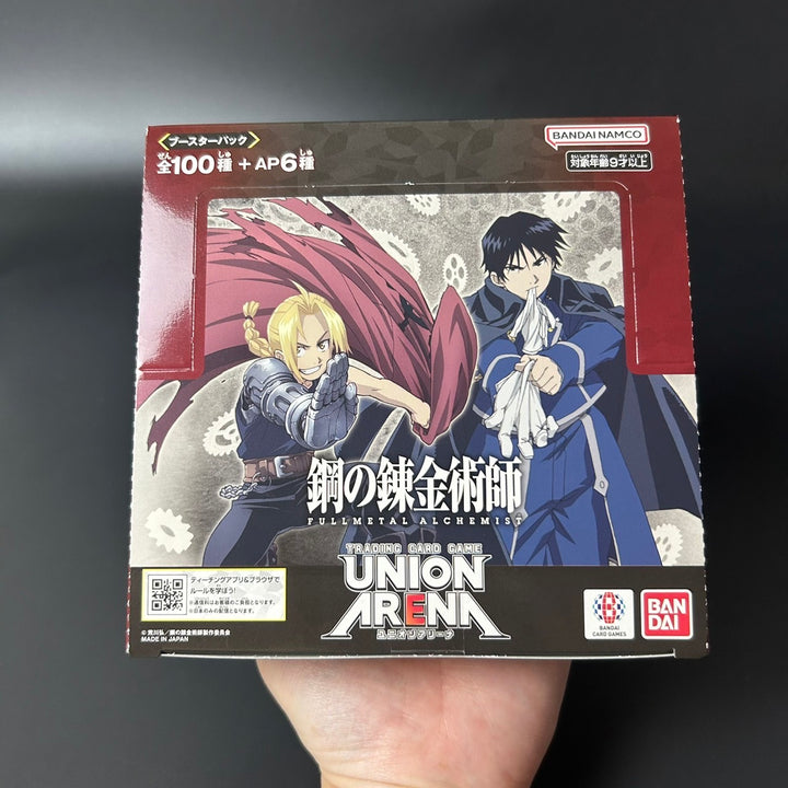 UNION ARENA FULLMETAL ALCHEMIST Booster Box UA37BT Japanese Edition Sealed New