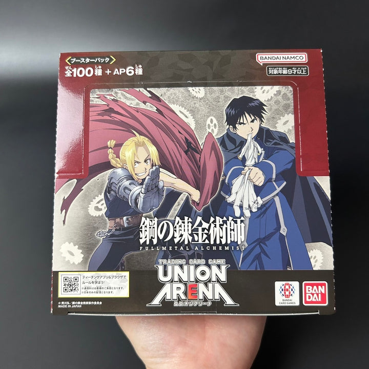 UNION ARENA FULLMETAL ALCHEMIST Booster Box UA37BT Japanese Edition Sealed New