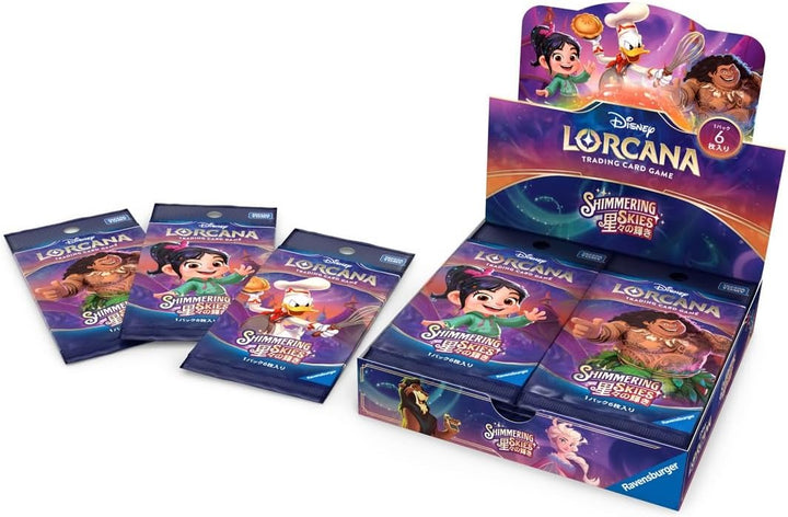 Disney Lorcana TCG Booster Shimmering Skies BOX Japanese Sealed New PSL 9/6