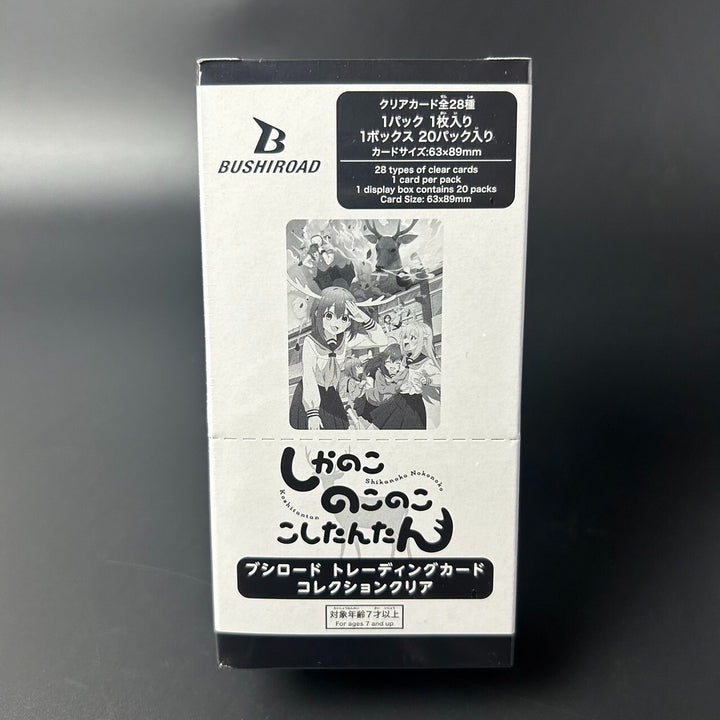 BUSHIROAD TRADING CARD COLLECTION CLEAR My Deer Friend Nokotan Sealed Box Japan