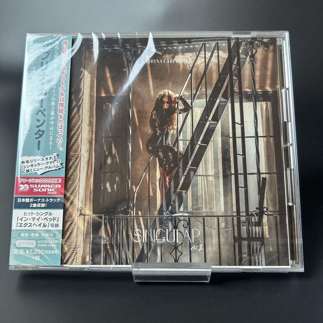 SABRINA CARPENTER SINGULAR ACT 2 Japan CD + Bonus Tracks Japan 2019 Sealed New