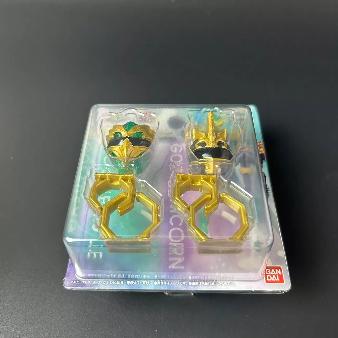 No.1 Sentai Gozyuger DX Sentai Ring Set Gozyu Eagle & Gozyu Unicorn Bandai NEW